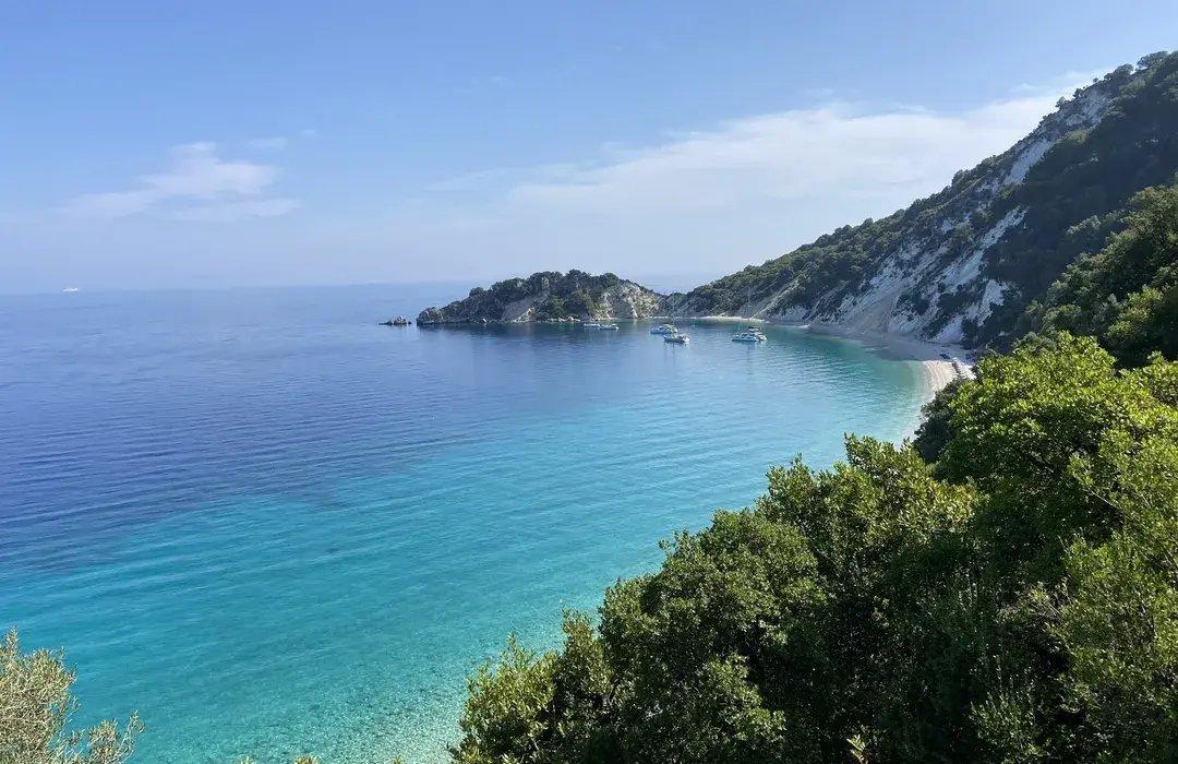 하이킹 코스 중간 전망 지점