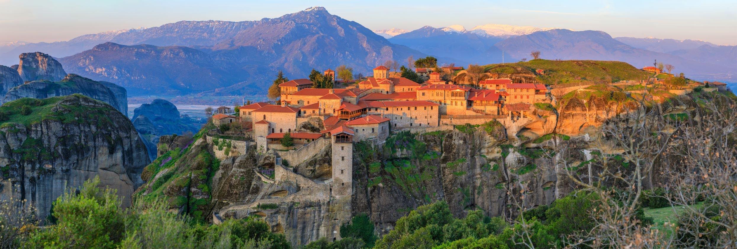 대 메테오론 수도원(Holy Monastery of Great Meteoron) 전망대