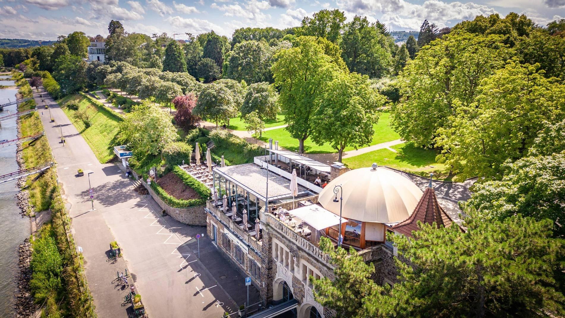 옥상 카페 테라스