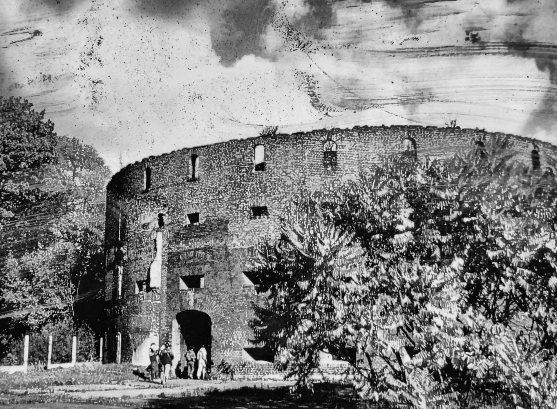 요새 내부 및 지하 유적지 통로