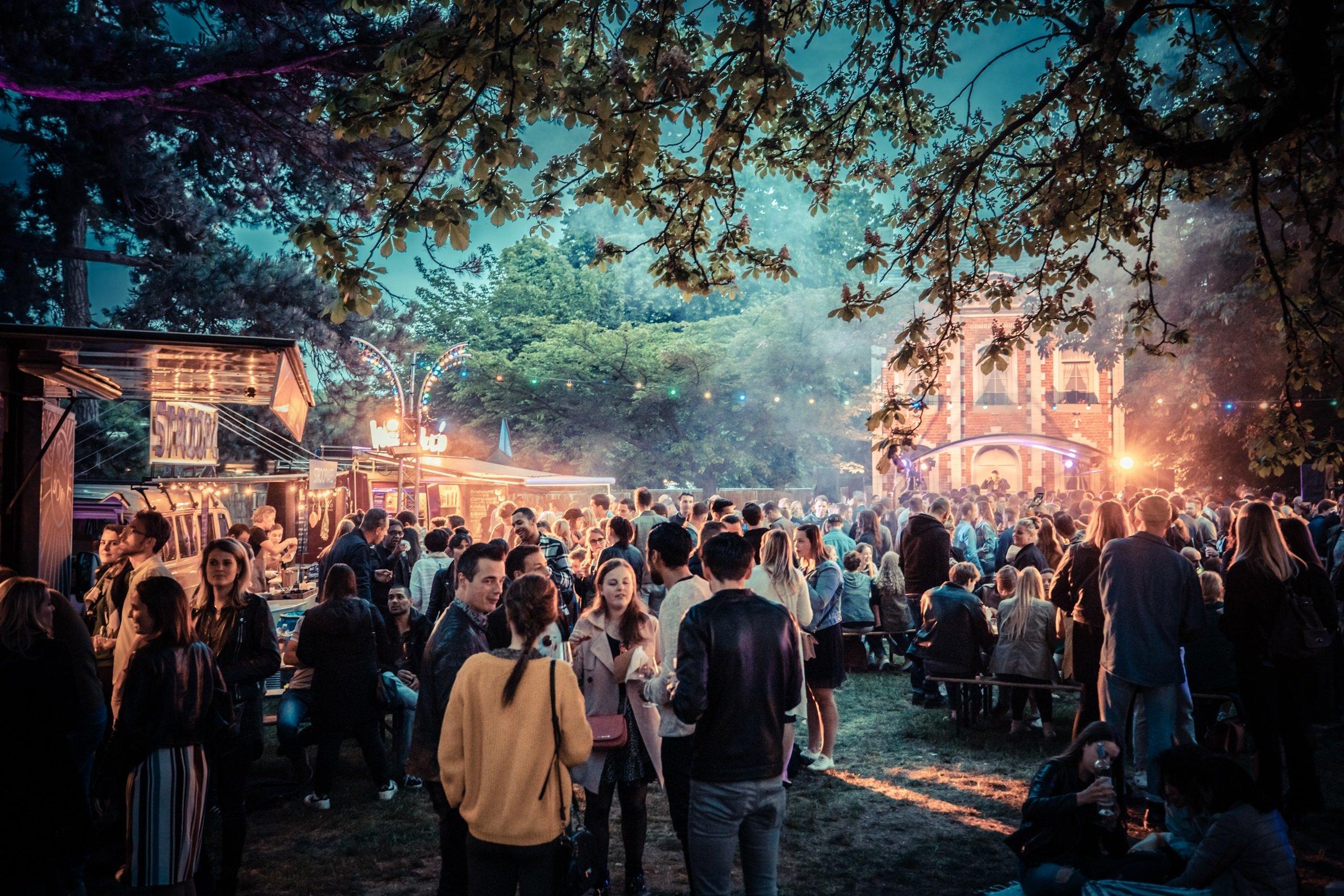 푸드 트럭 페스티벌 트렉 현장