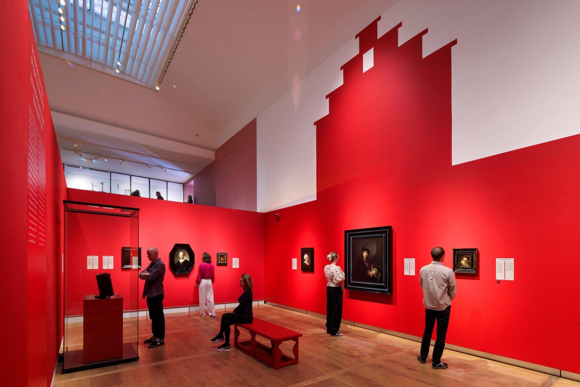 렘브란트와 동시대 화가들 전시 포스터