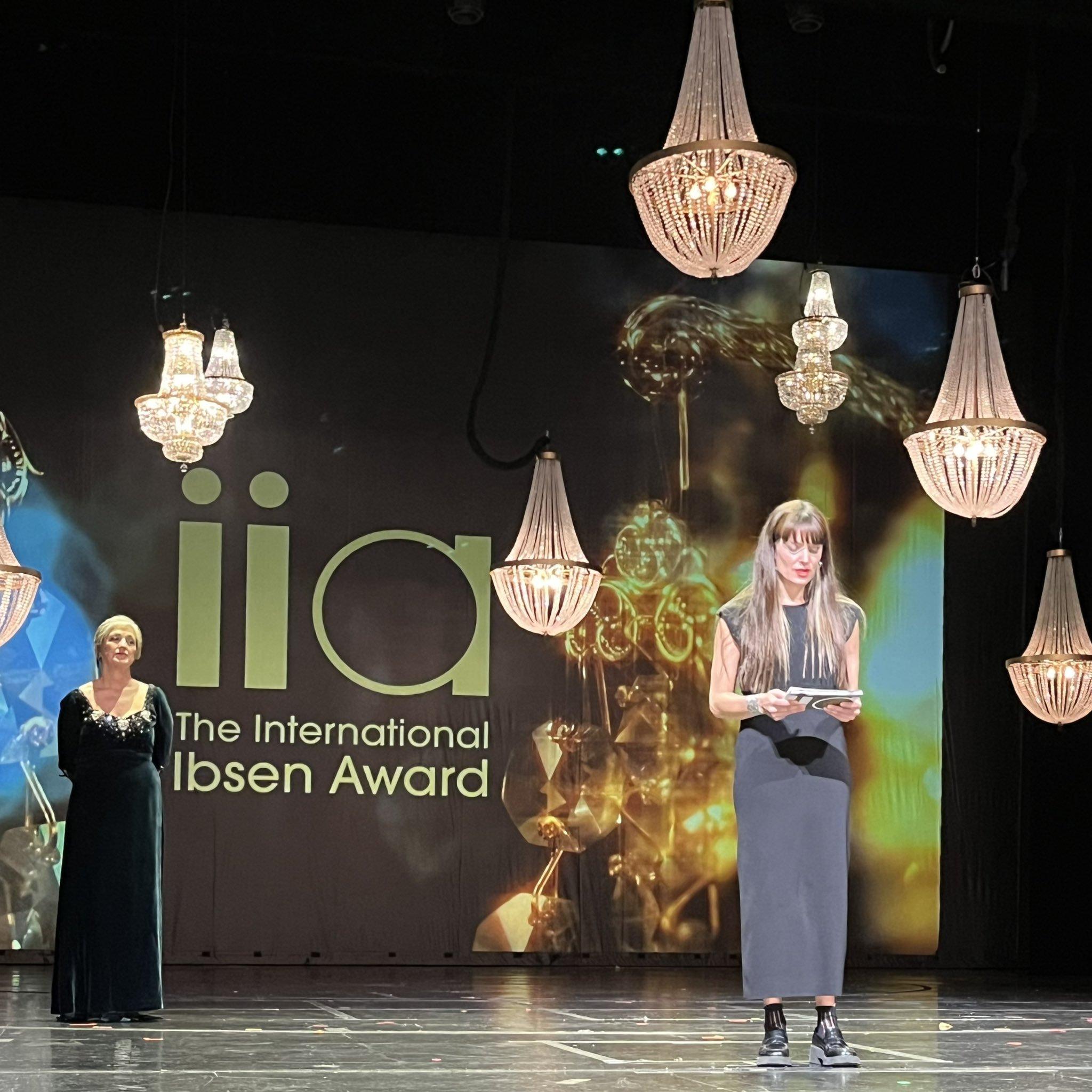 노르웨이 입센상 시상식 장면