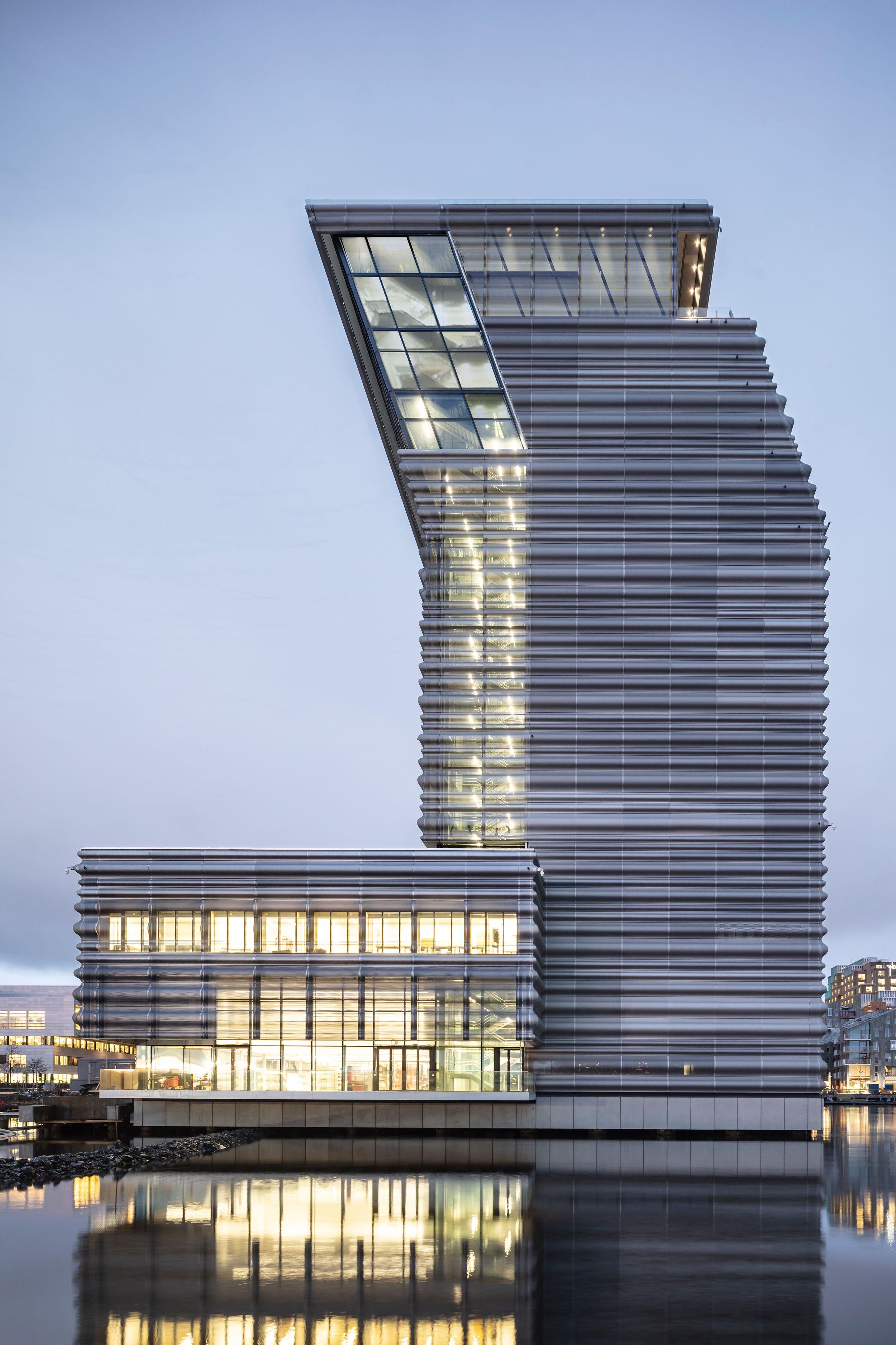 미술관 외부 건축물 전경