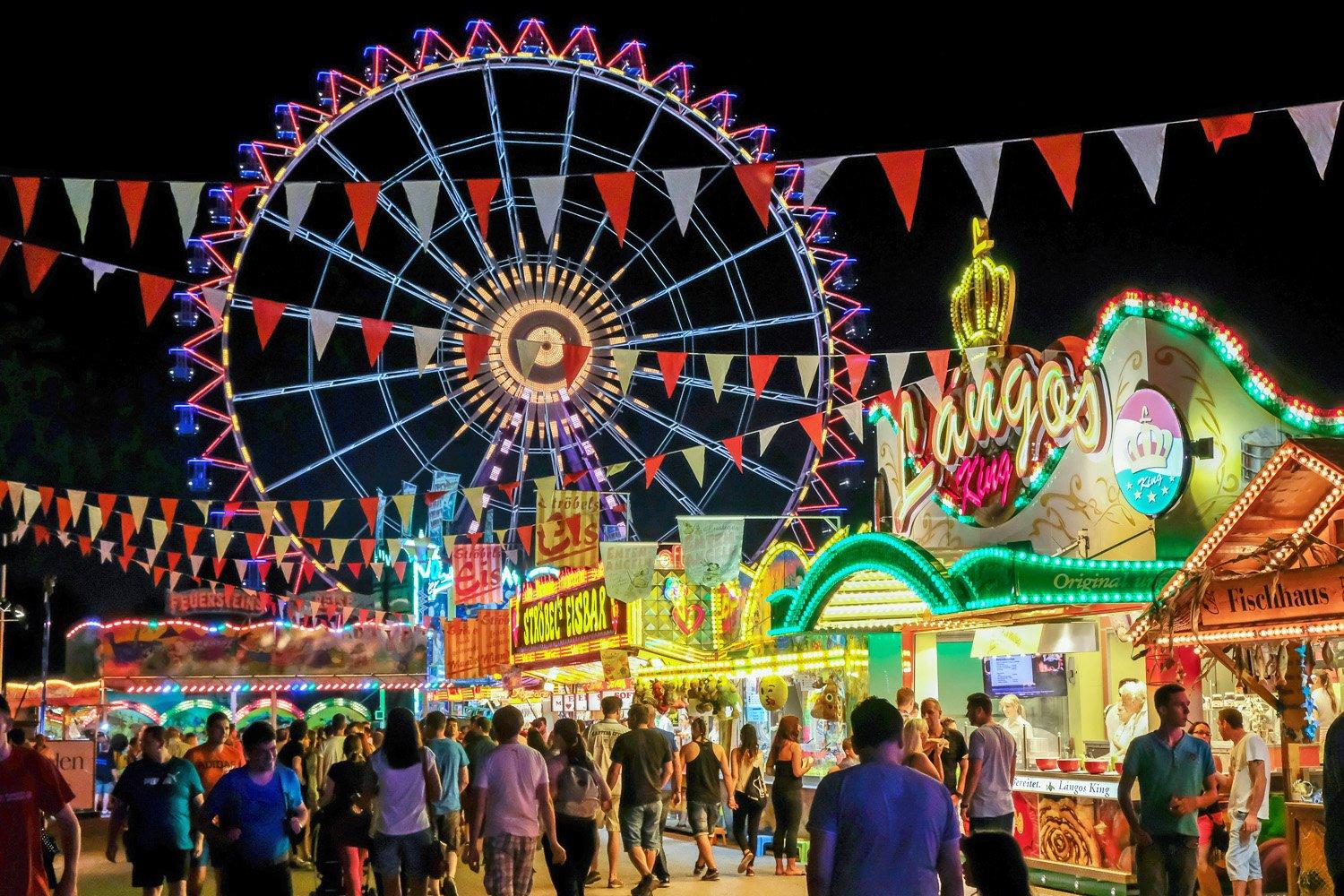 뉘른베르크 민속 축제 전경