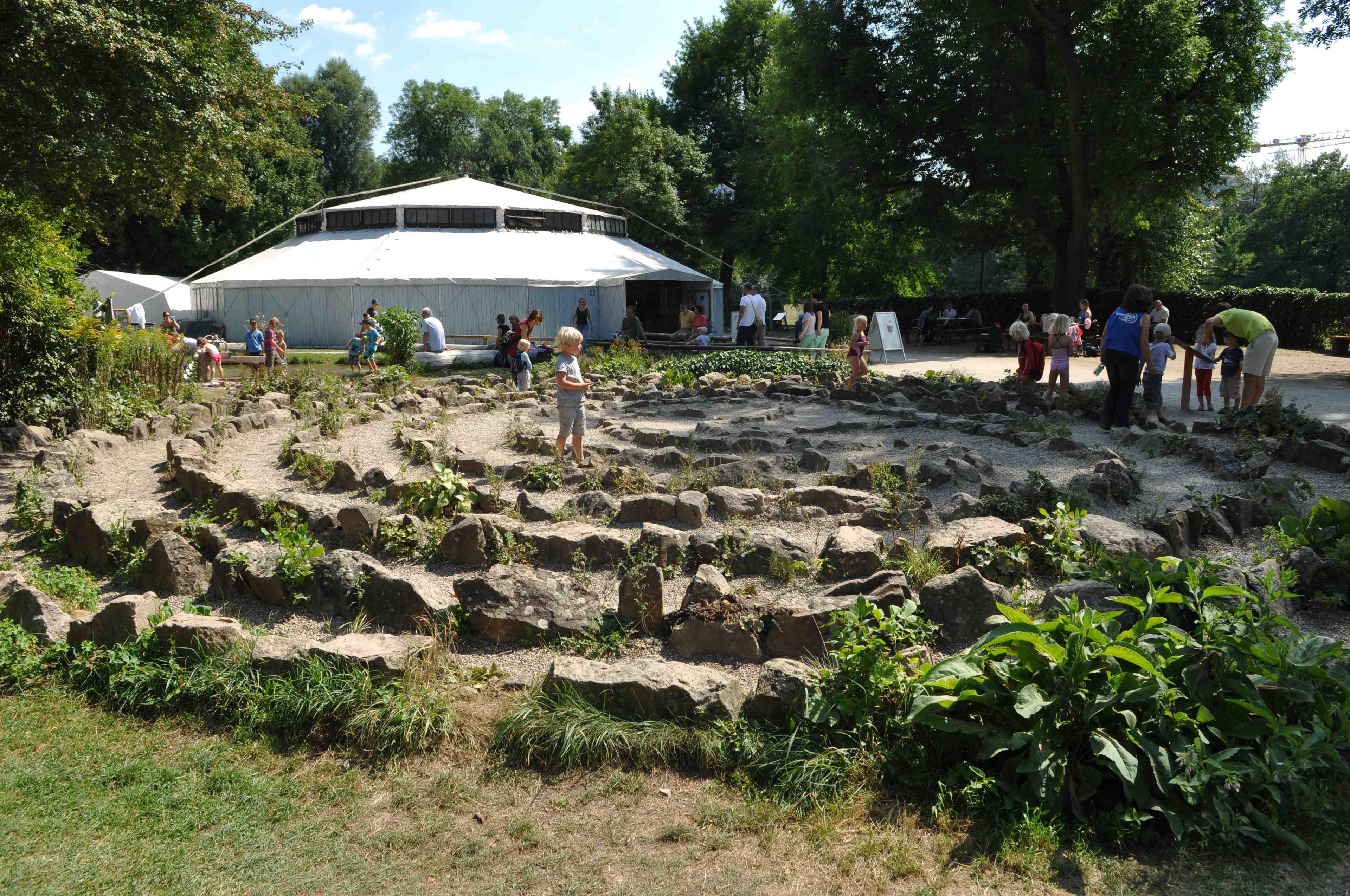 감각 체험장 모습