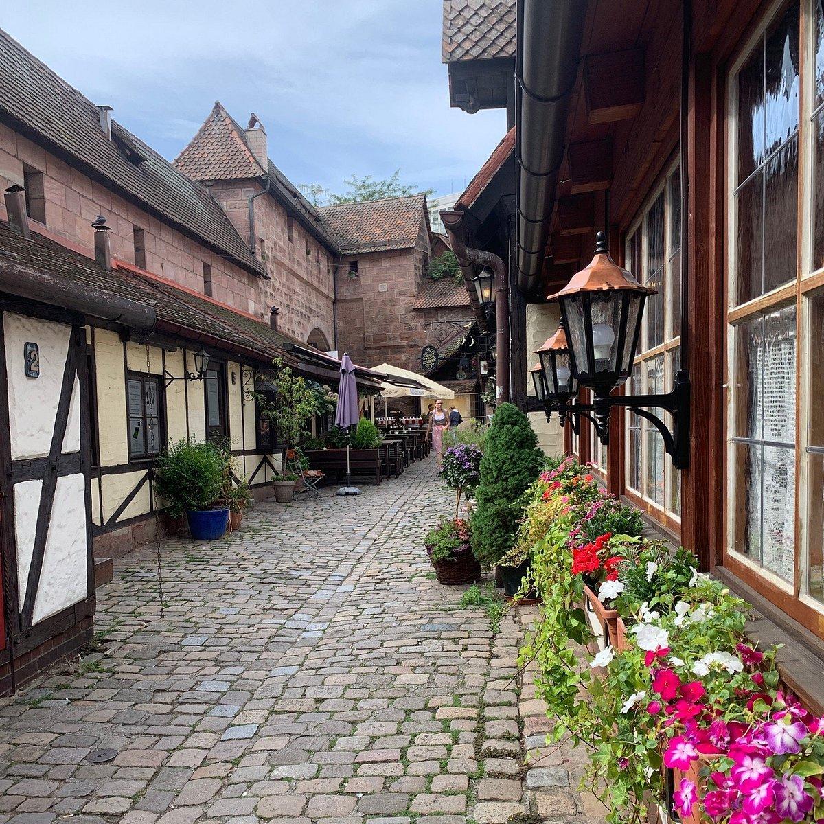 마을 중앙의 작은 광장