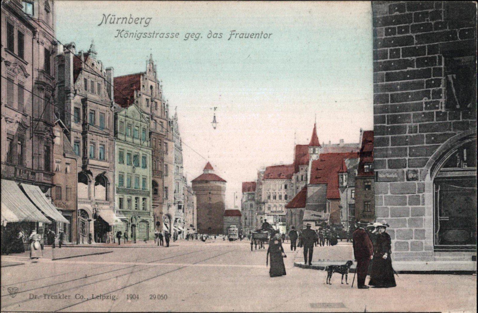 쾨니히슈트라세(Königstraße)에서 바라본 모습