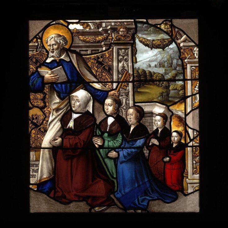 스테인드글라스를 통과하는 빛