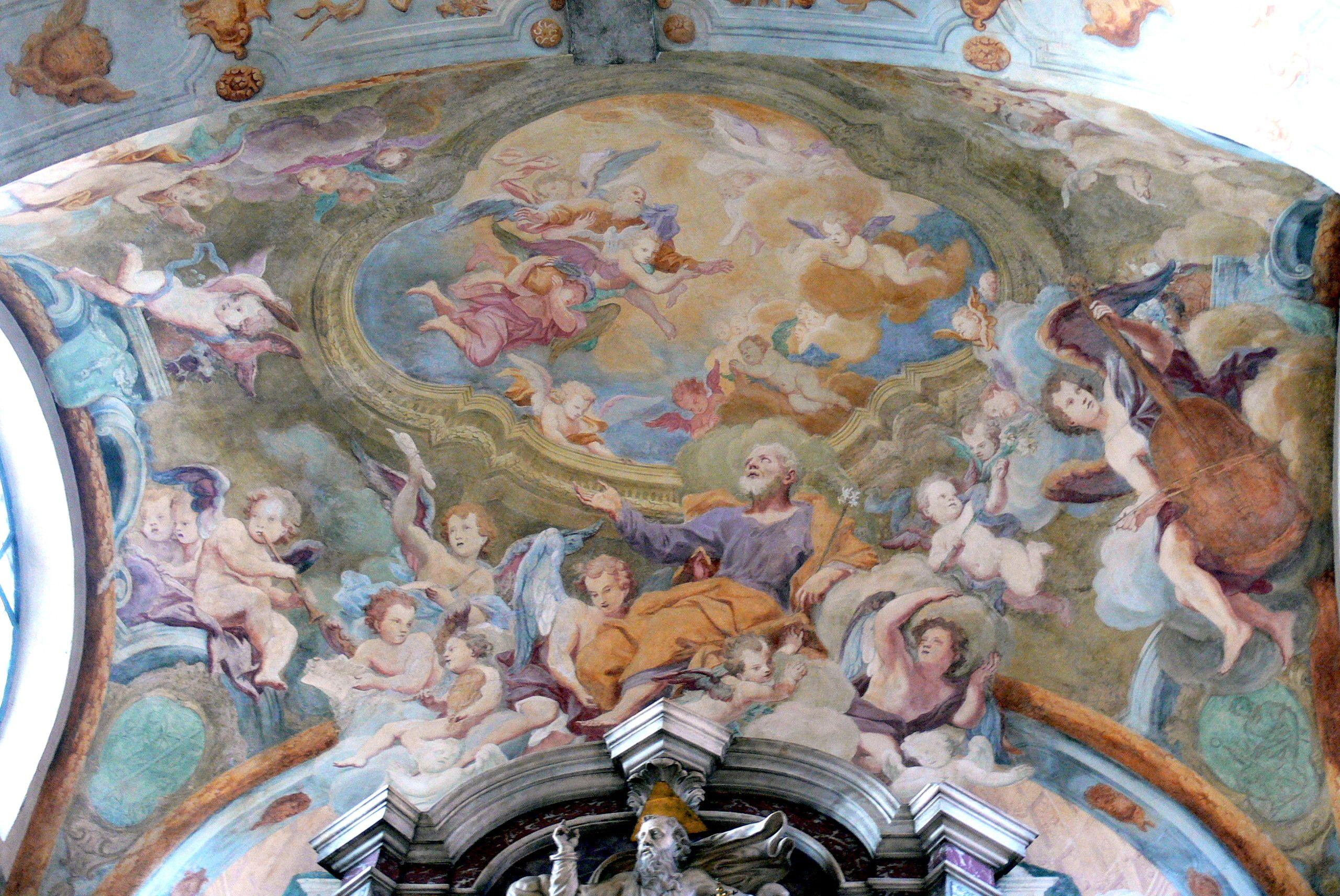 천장 프레스코화 전체 또는 부분