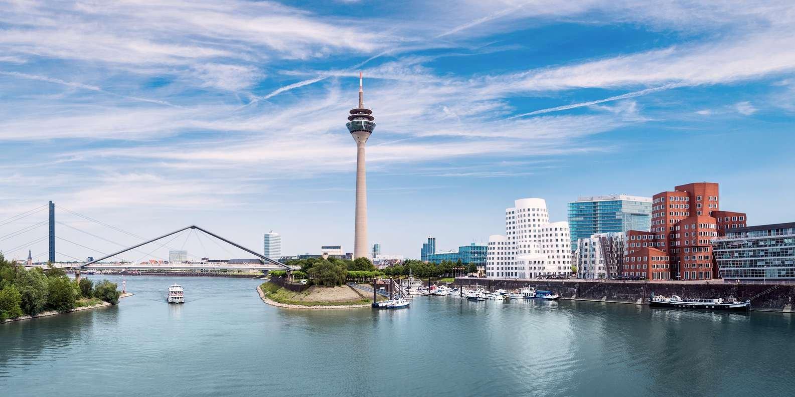 라인강변에서 바라보는 에렌호프 전경