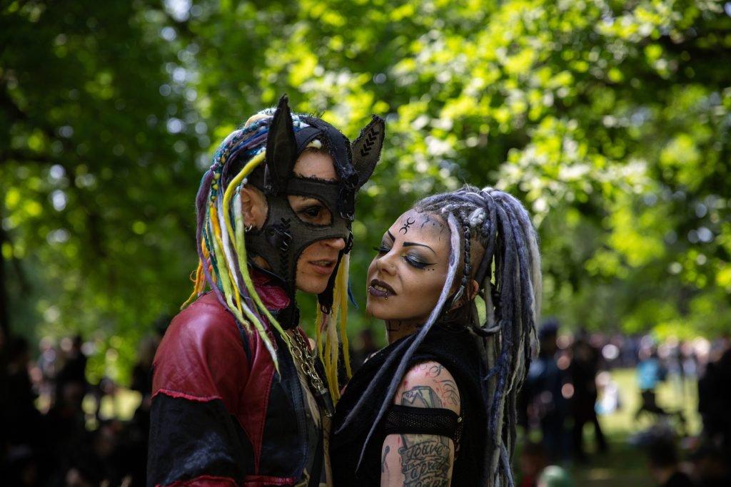 Wave-Gotik-Treffen(WGT) 축제 기간 중