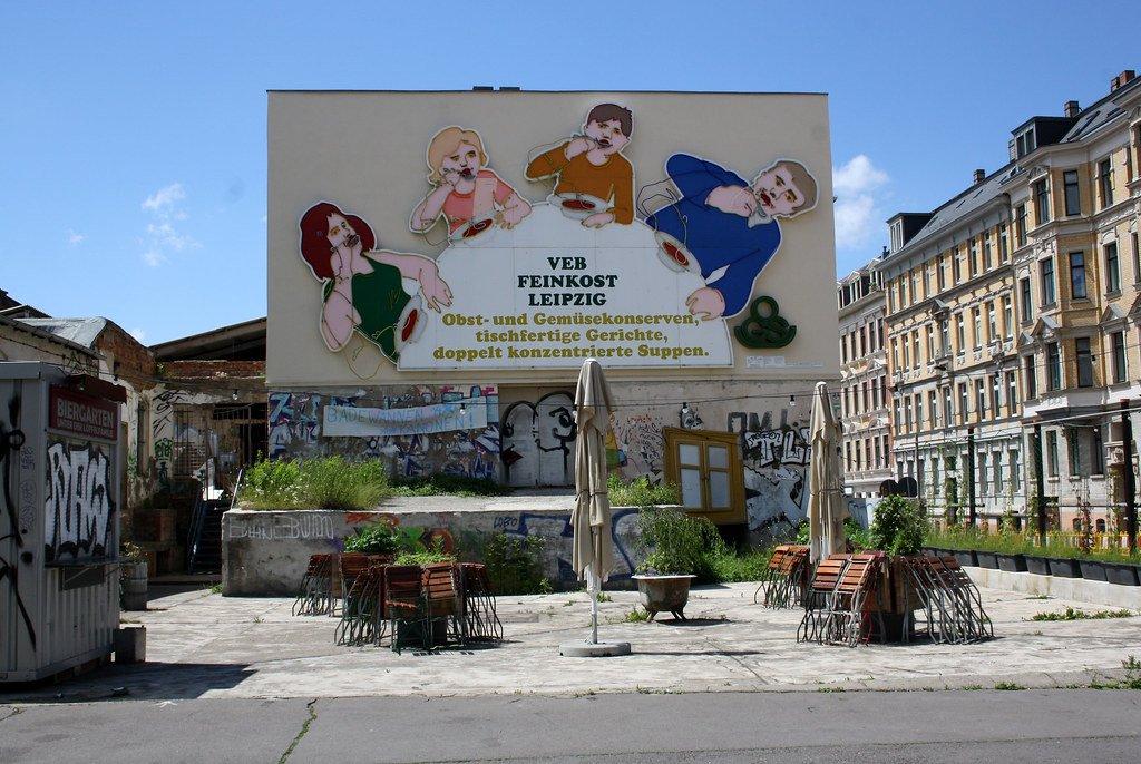 과거 VEB Feinkost 부지 배경