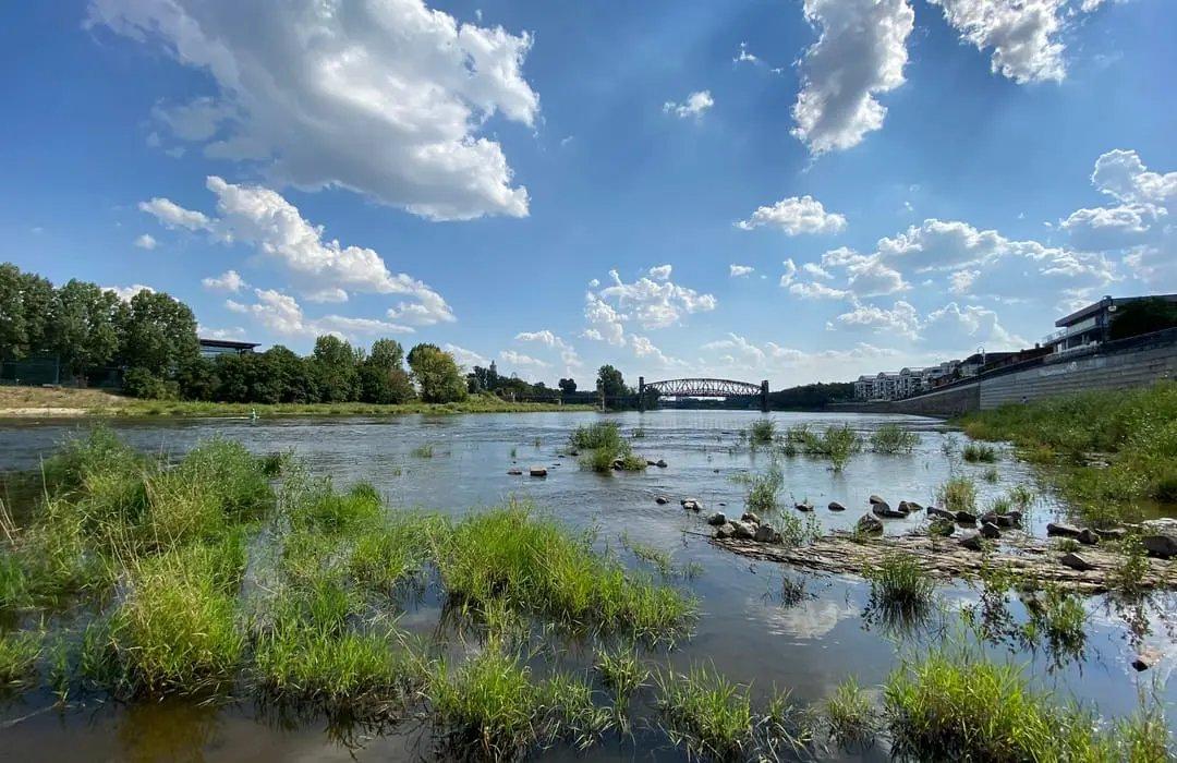 엘베 강변 산책로