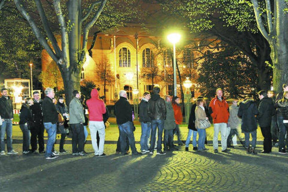 박물관의 밤 행사 중인 만하임 궁전