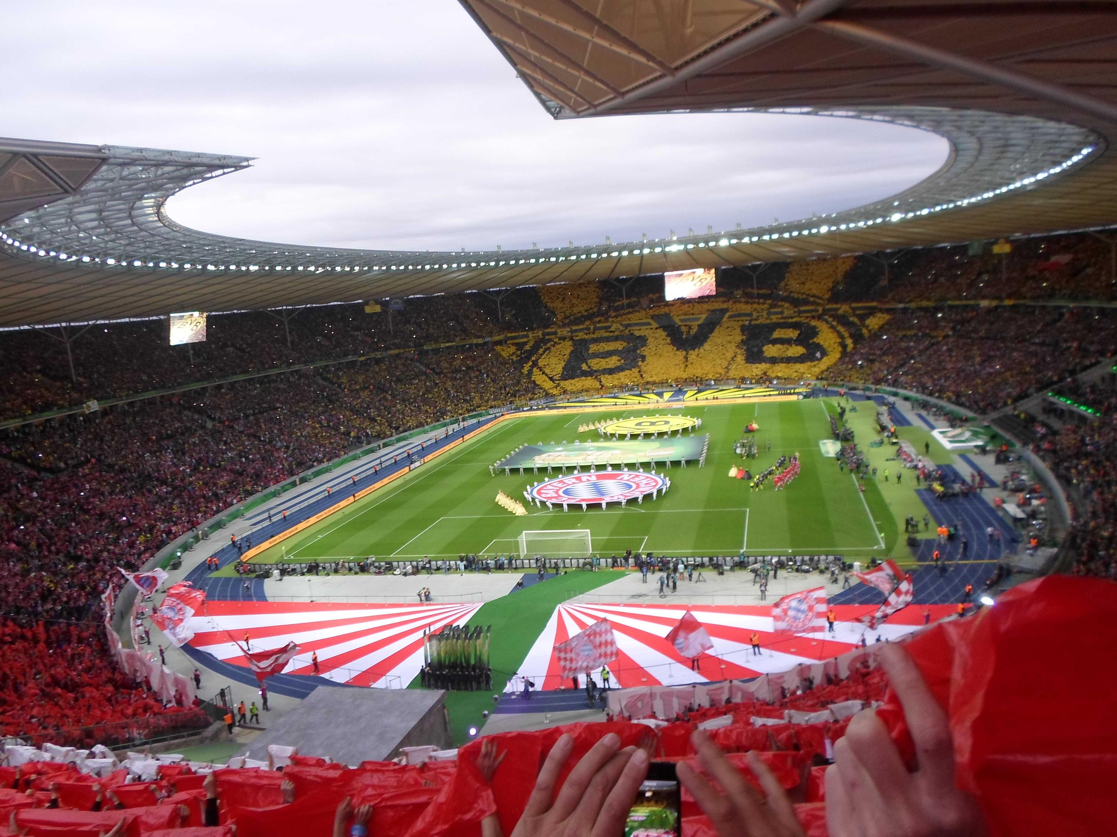 DFB-포칼 결승전이 열리는 올림피아슈타디온 베를린