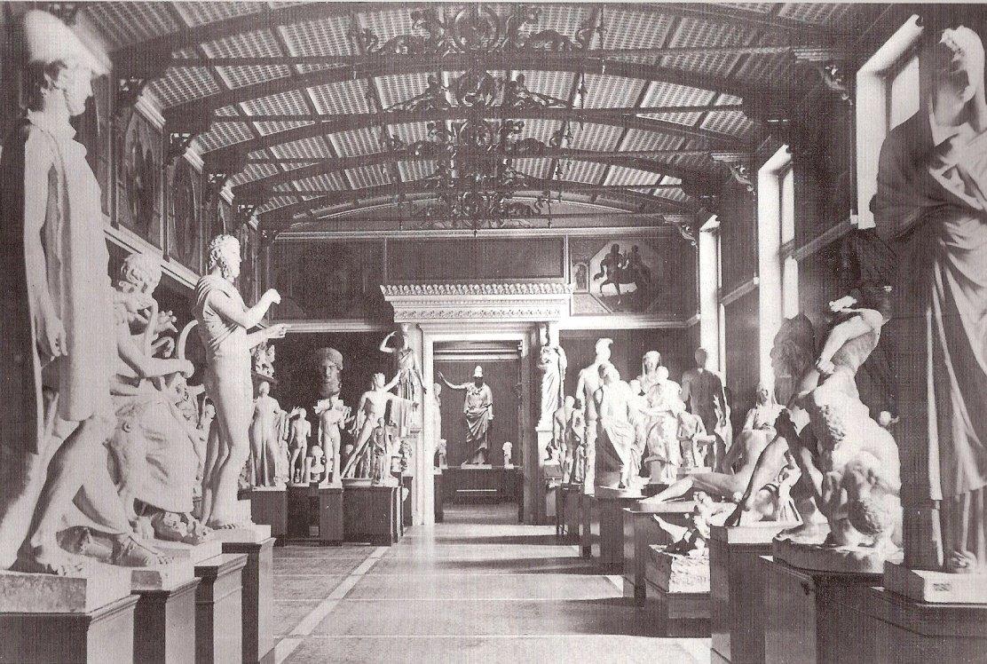 석고 캐스트 전시실 내부