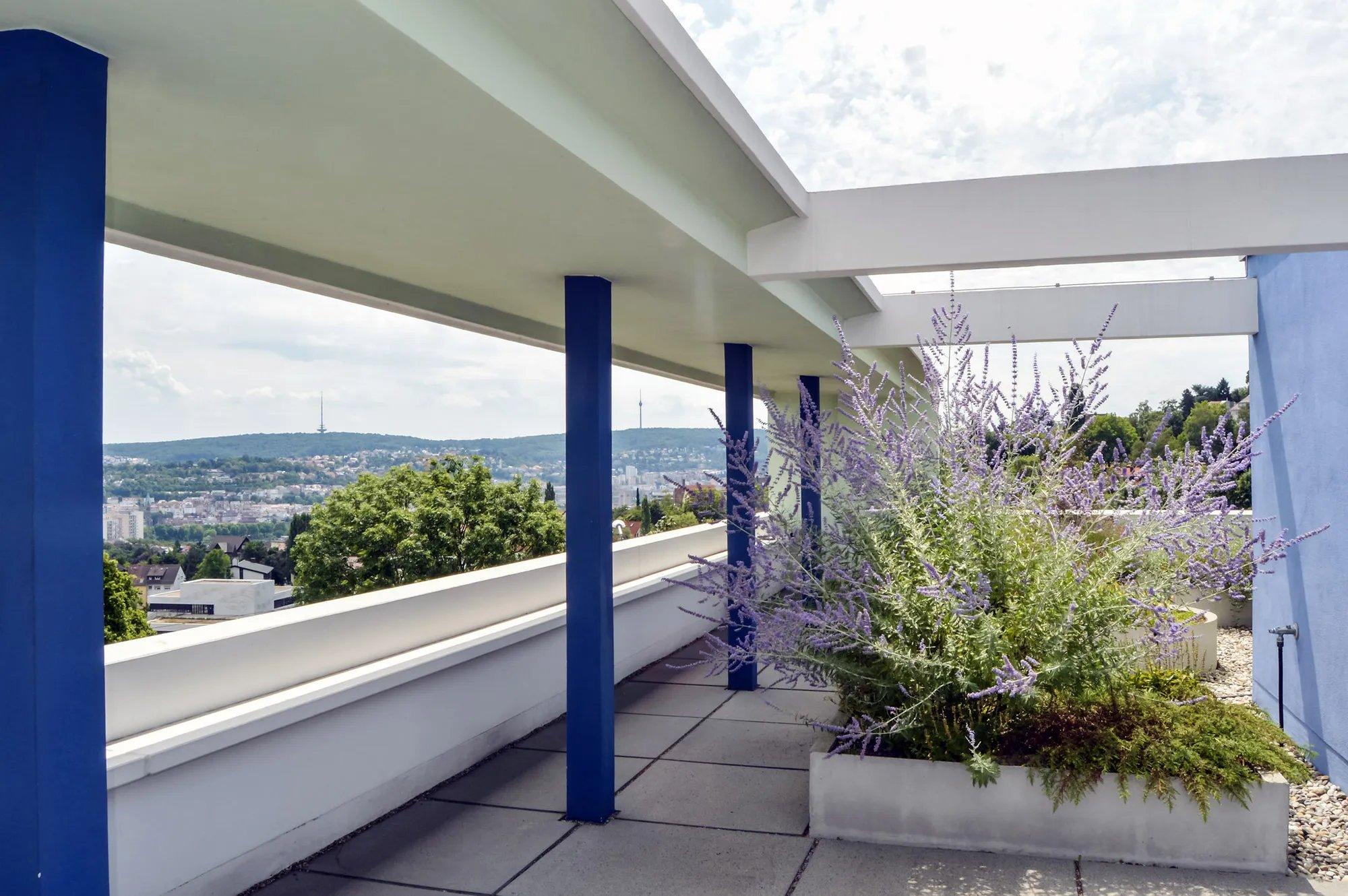 르 코르뷔지에 주택 3층 옥상 테라스