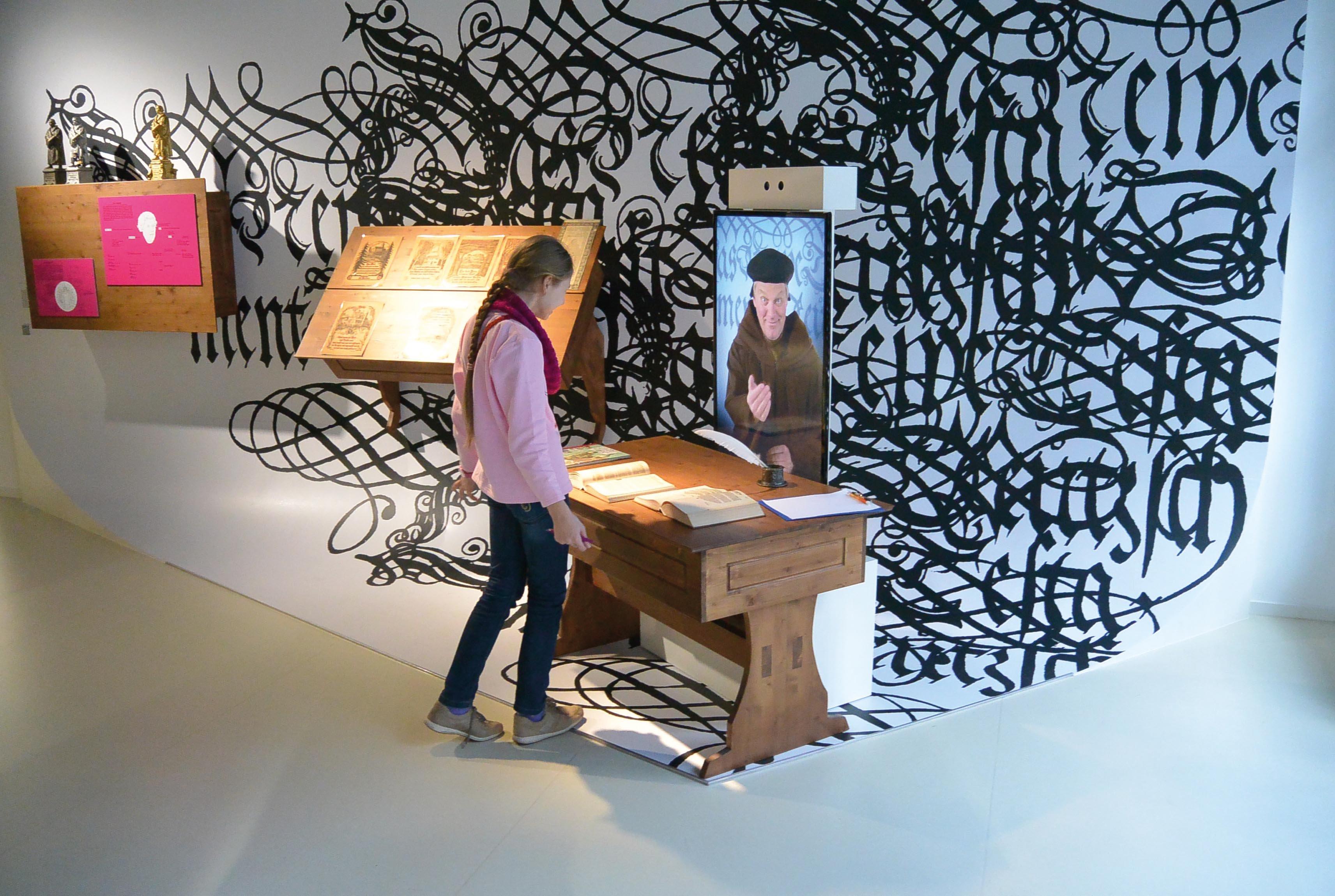 어린이 성경 특별 전시 모습