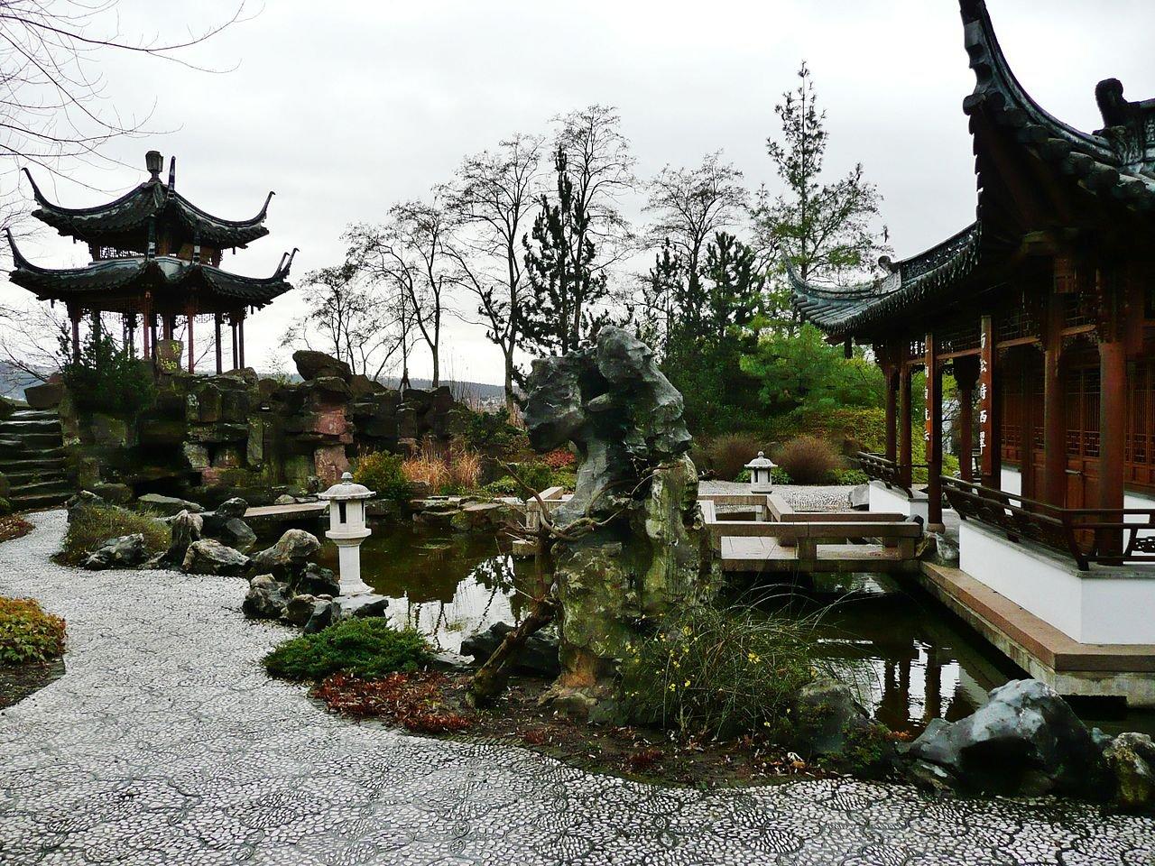 🏞️ 중국 정원(히네시셔 가르텐 슈투트가르트)