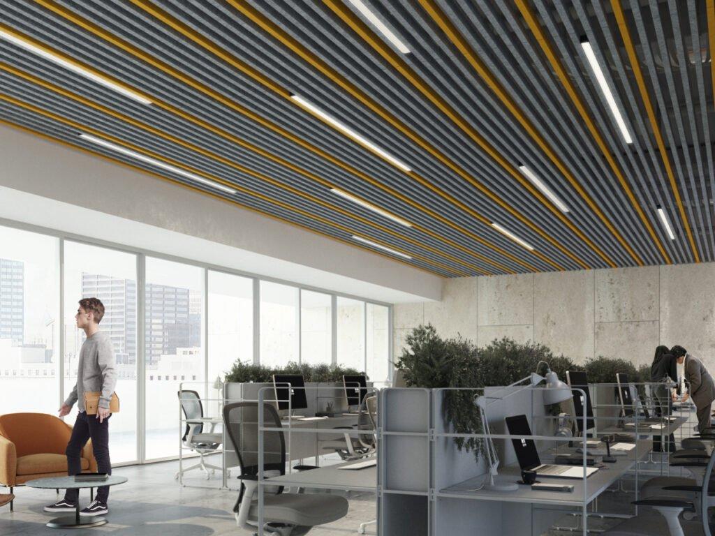 고딕 양식과 현대 접이식 천장의 조화