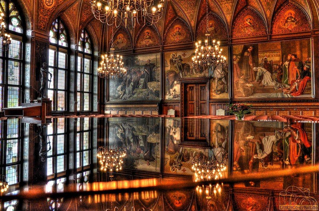 축제 홀 내부 (행사 없을 시)