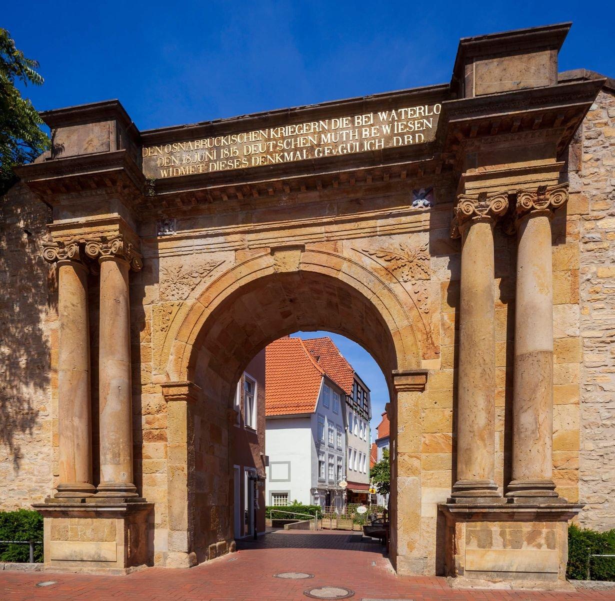 헤거 문 위에서 바라본 구시가지