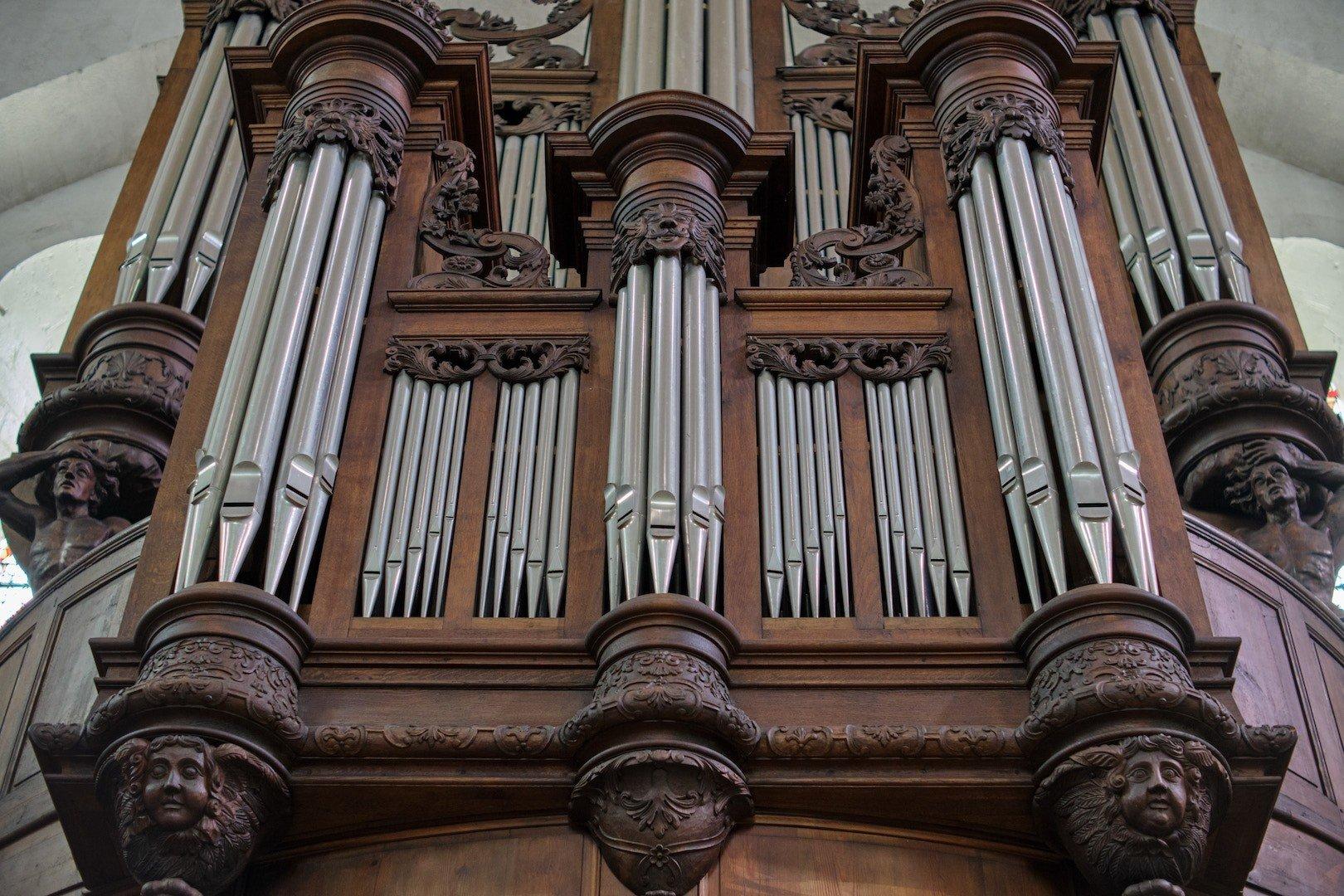 아우구스티너 박물관 벨테 오르간 연주 모습