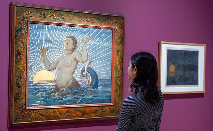 한스 토마 작품 전시회 포스터