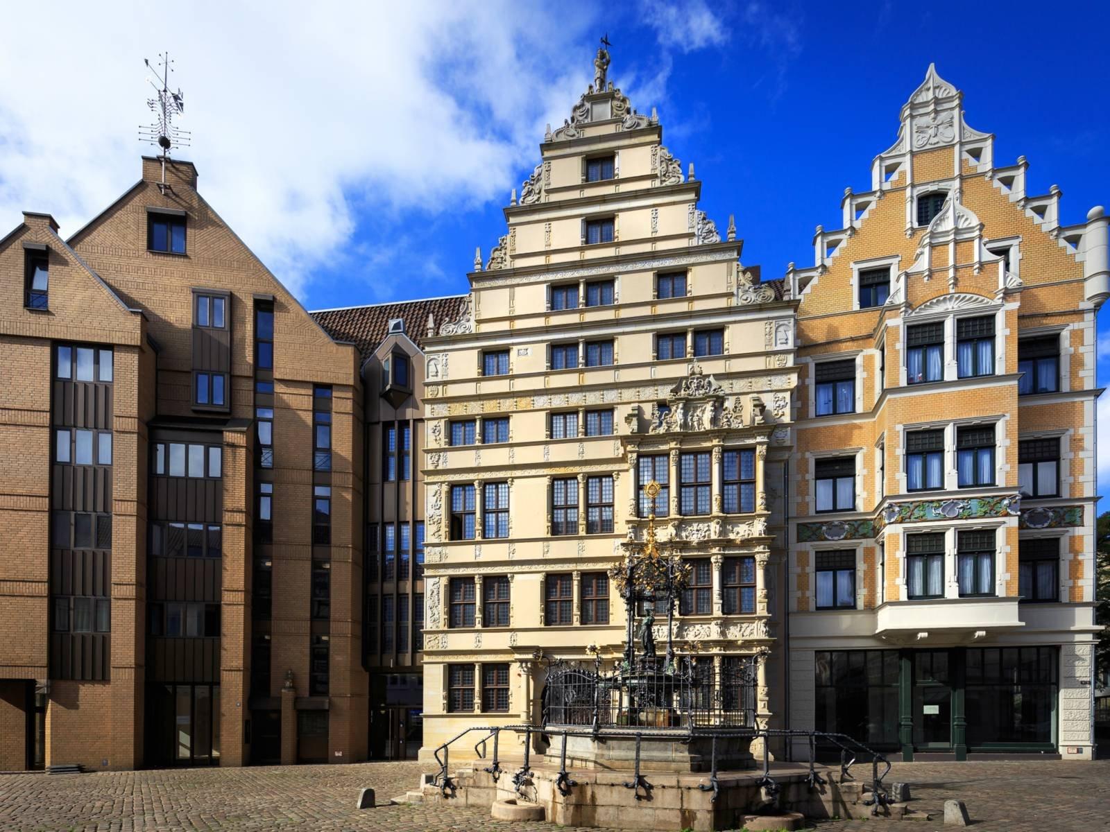 라이프니츠 하우스 정면 파사드