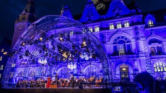 마슈 공원 여름 야외 클래식 공연 모습