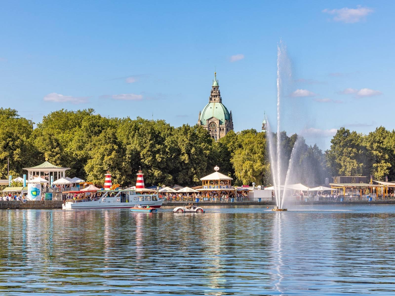 마슈 호수 축제 풍경