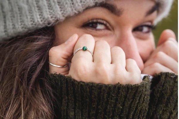 소원 성취 반지 클로즈업