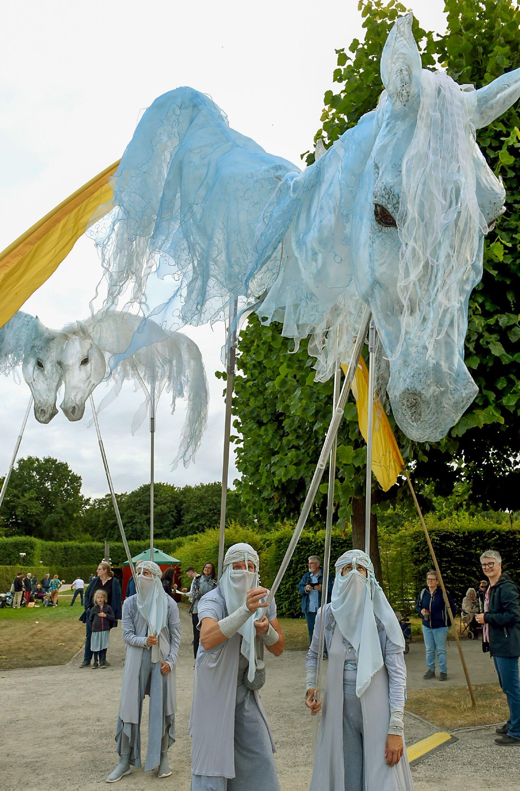 헤렌하우젠 대정원의 작은 축제