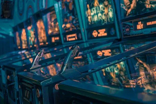 안뜰 아케이드 배경