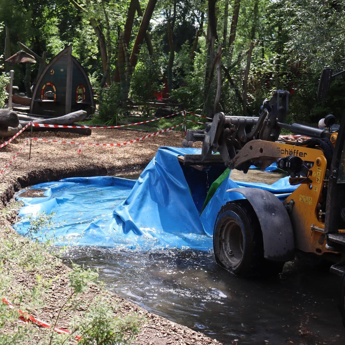 신화 속 동물 체험 놀이터 물놀이 쿠션