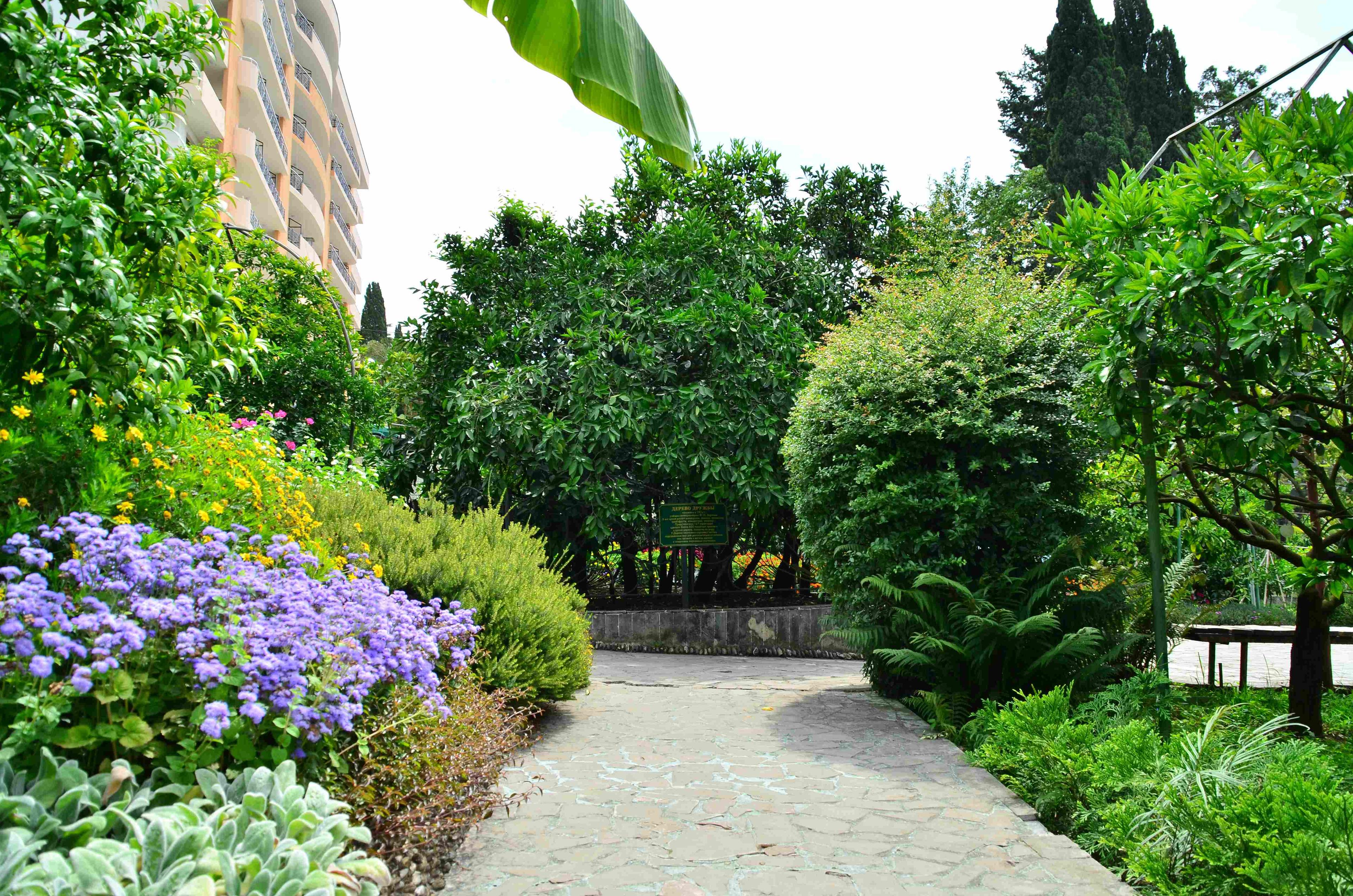 계절별 꽃밭 및 식물 군락