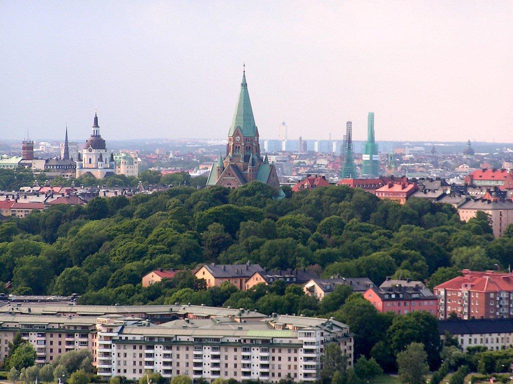 비타 베르겐 공원 언덕길