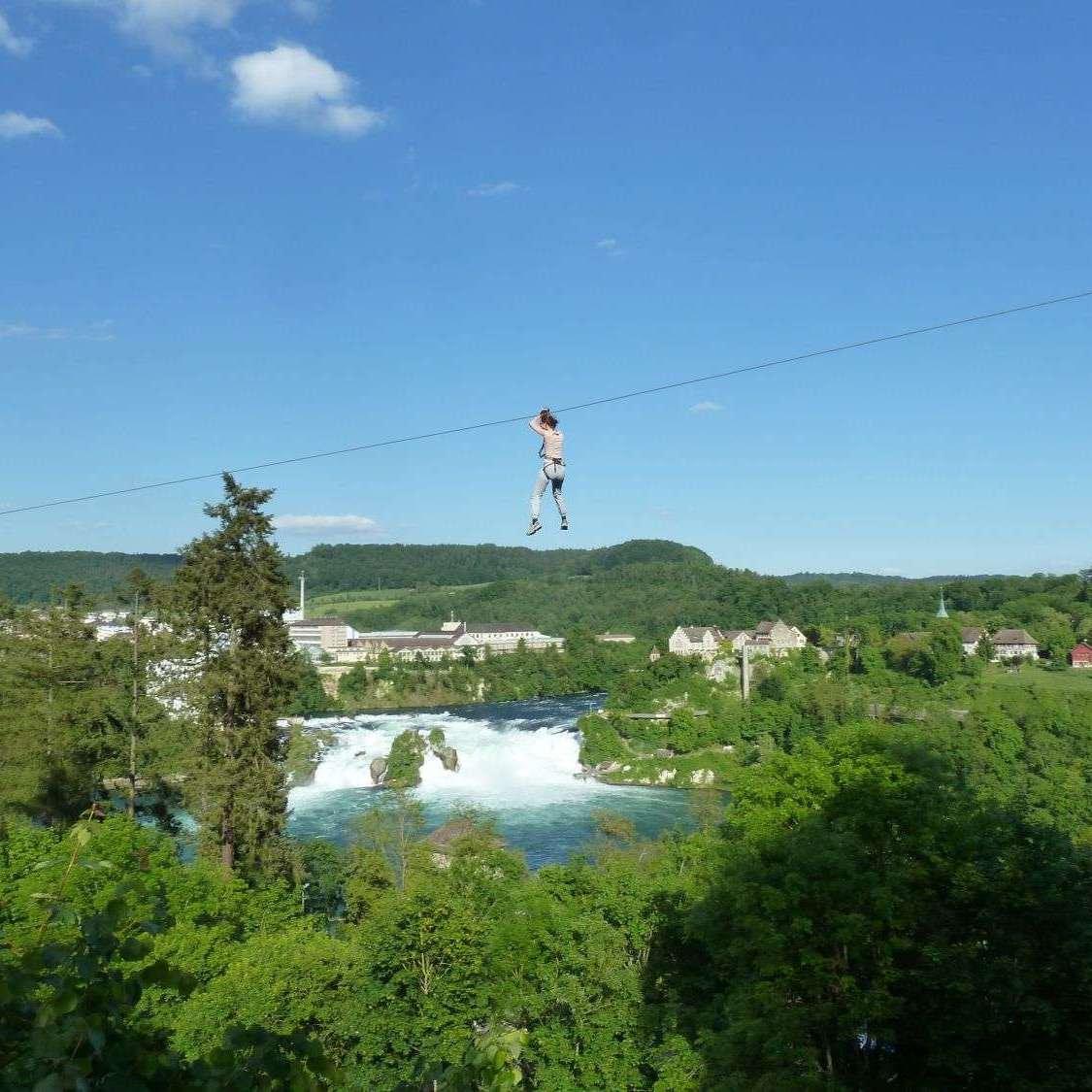 파노라마 익스프레스 짚라인 탑승 지점 또는 주변