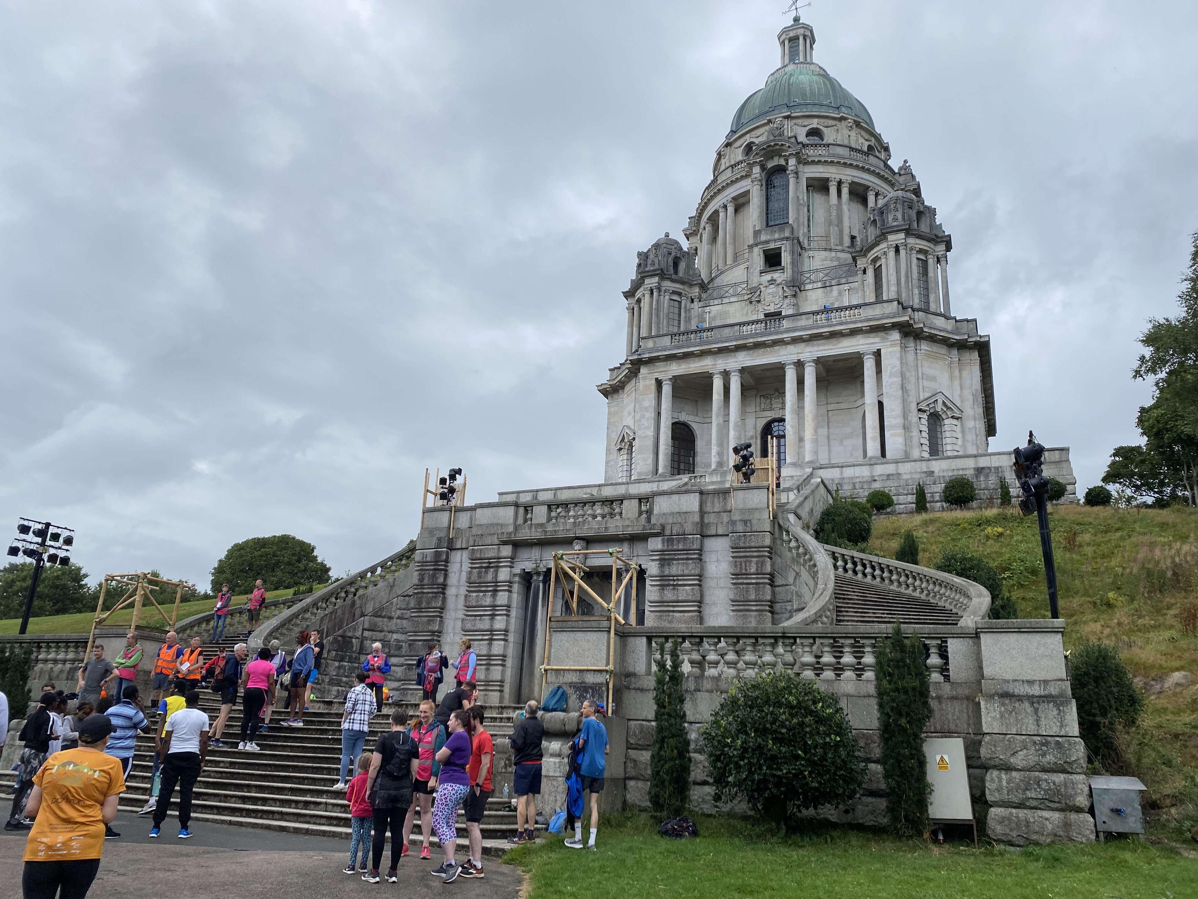 윌리엄슨 공원 파크런에 참여한 사람들
