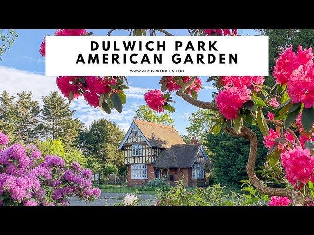 계절별 꽃 정원 (예: 5월 진달래 군락)