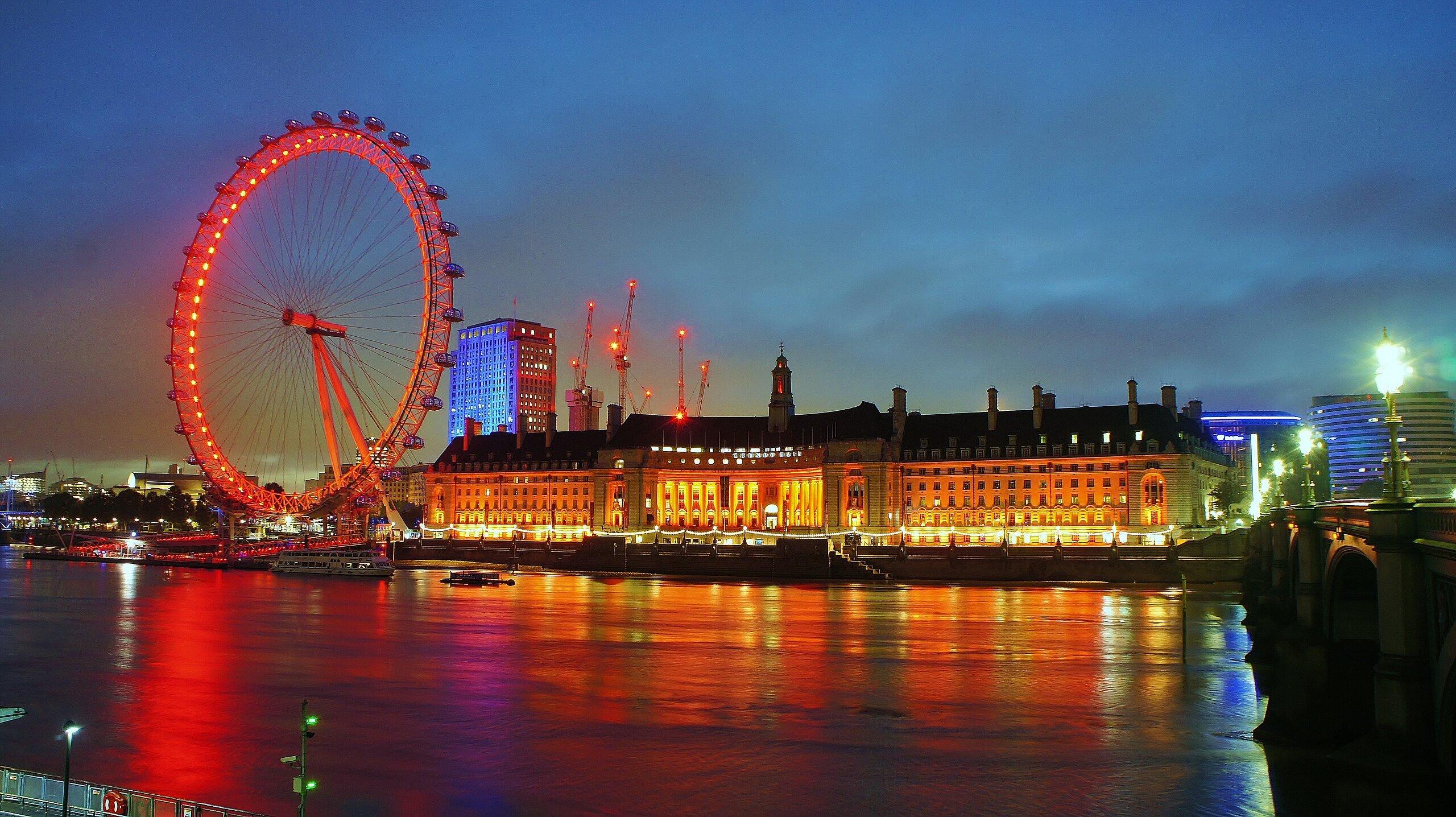 웨스트민스터 다리 위