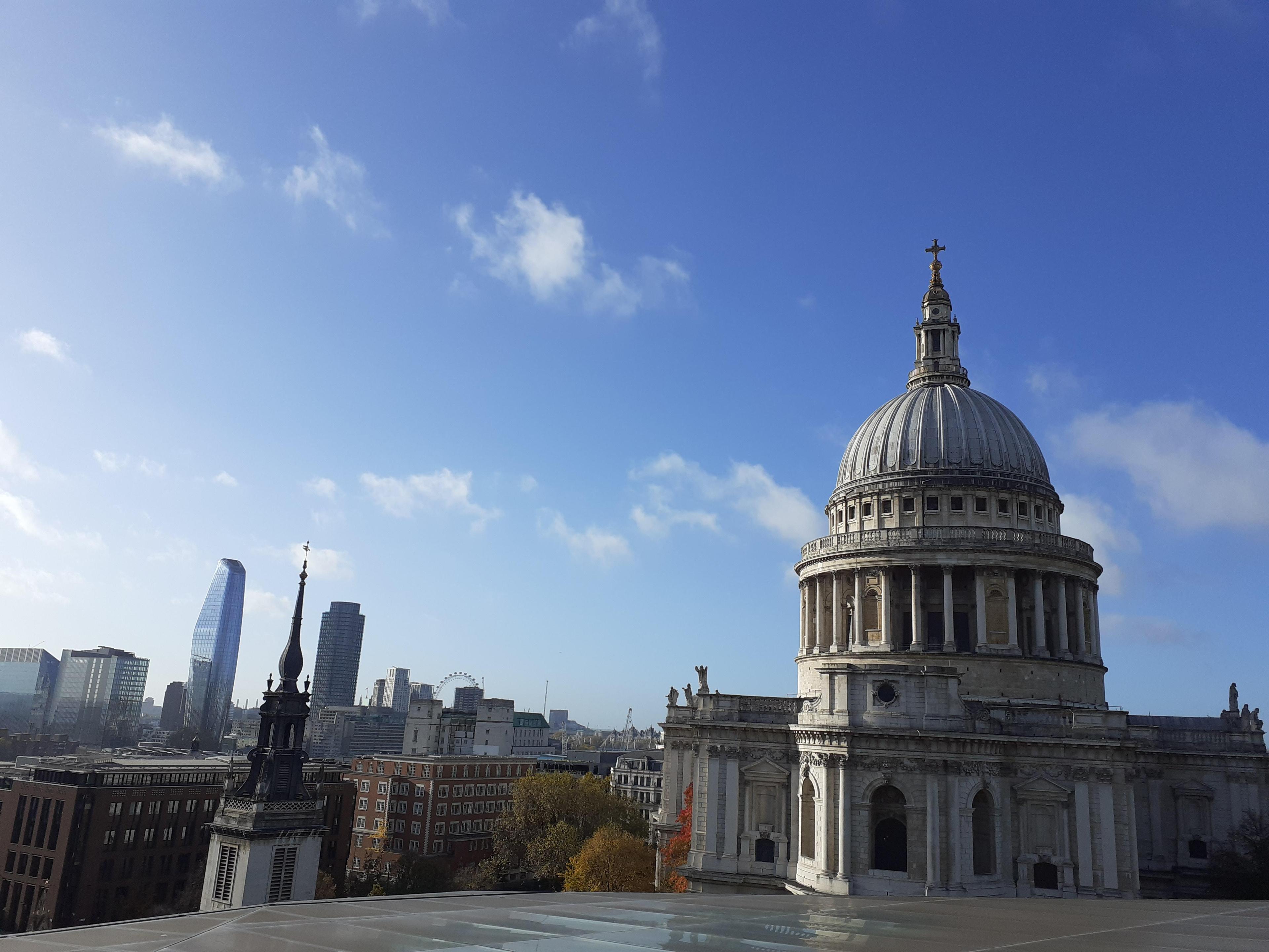 원 뉴 체인지 (One New Change) 쇼핑센터 루프탑