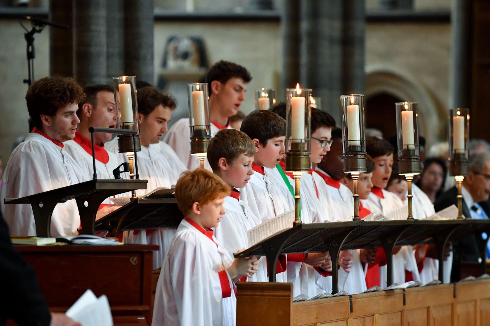 템플 교회 합창단 공연