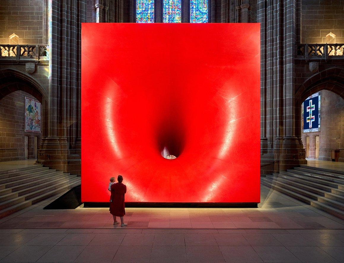 리버풀 대성당 애니쉬 카푸어 전시회