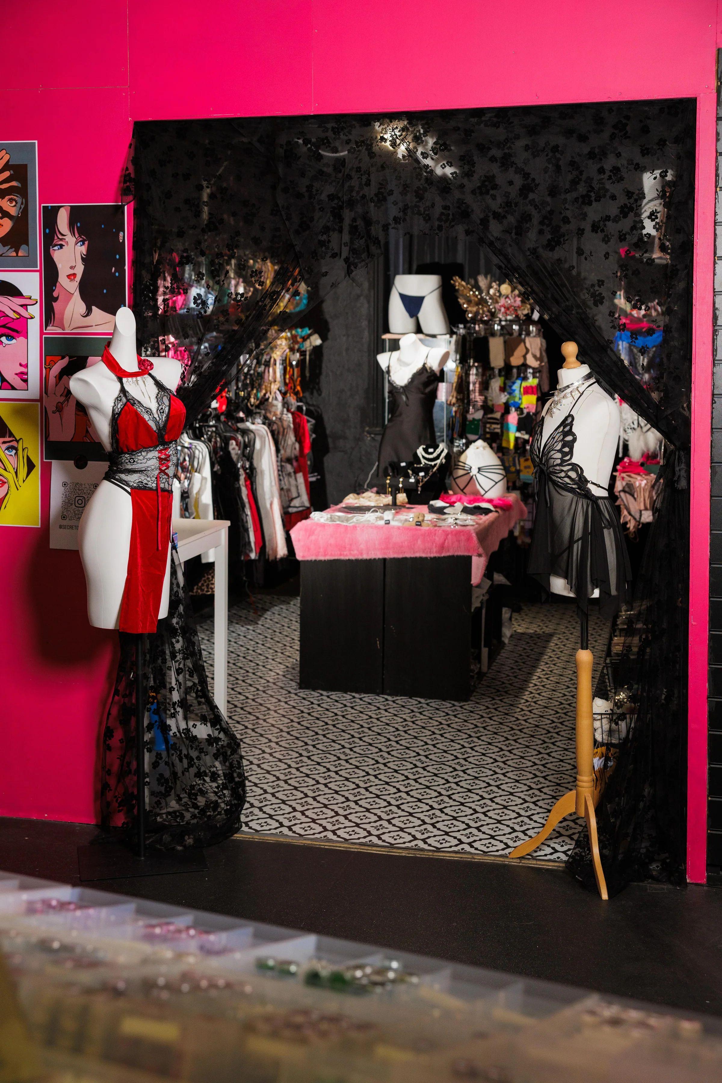 개성 넘치는 상점 디스플레이