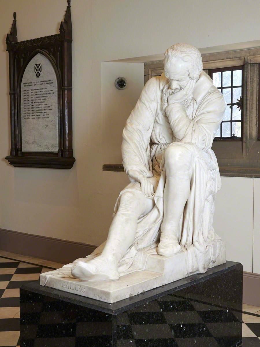 갈릴레오 동상 (란욘 빌딩 본관 로비)