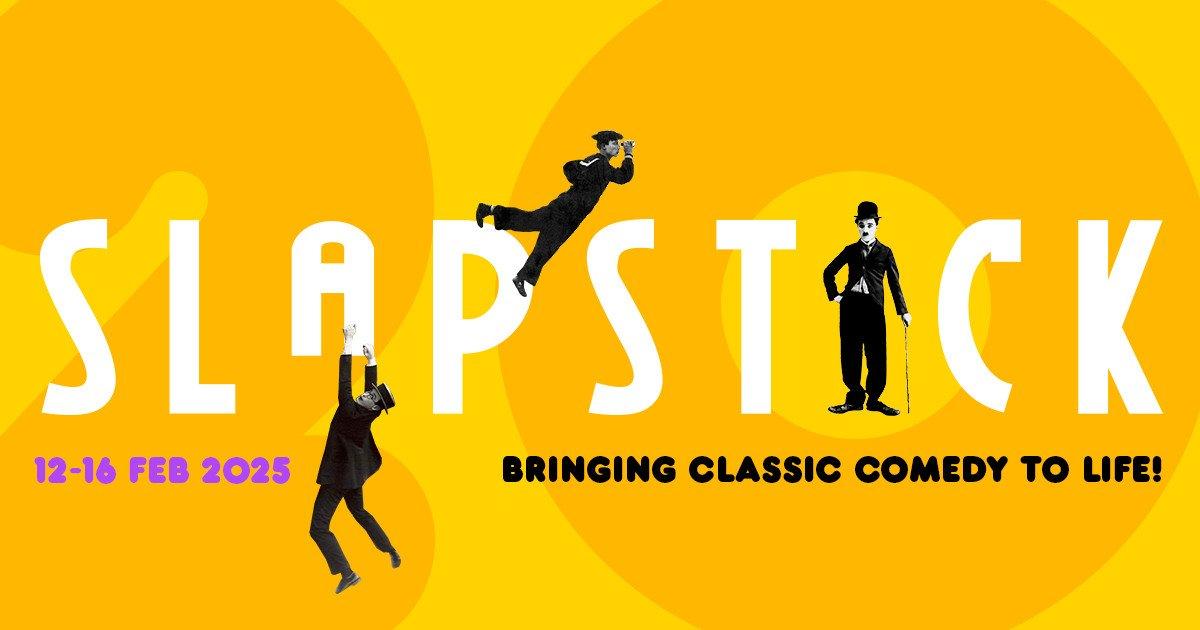 사일런트 코미디 페스티벌 로고