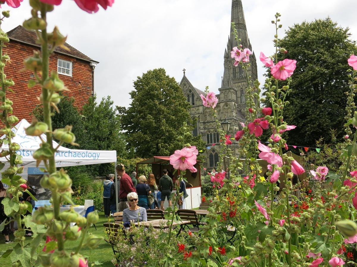 솔즈베리 박물관 고고학 축제 현장