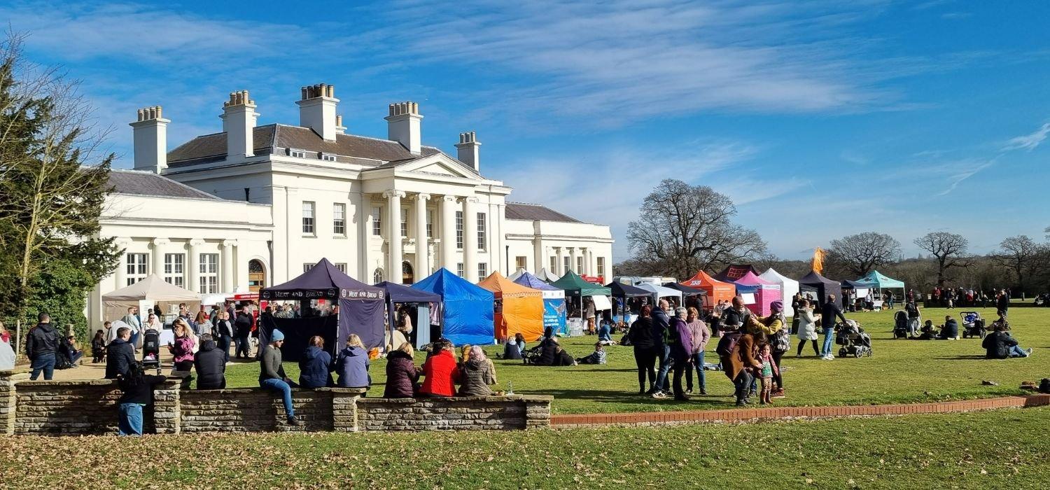 하일랜즈 저택 오픈 데이 풍경